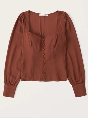 Abercrombie Square Neck Blouse